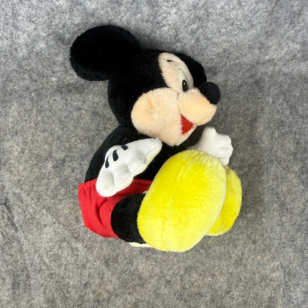 Mickey Mouse Plush Disneyland Walt Disney World Parks Vintage 8" Stuffed - Picture 4 of 6